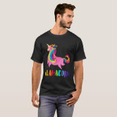 Llamacorn Cute Unicorn Llama Animal T-shirt (Voorkant volledig)