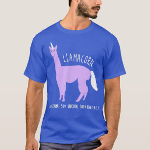 Llamacorn, Funny Cute 50 Llama 50 Unicorn Gift T-shirt