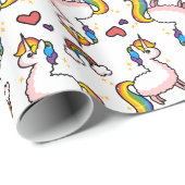 Llamacorn Madness Cadeaupapier (Rol Hoek)