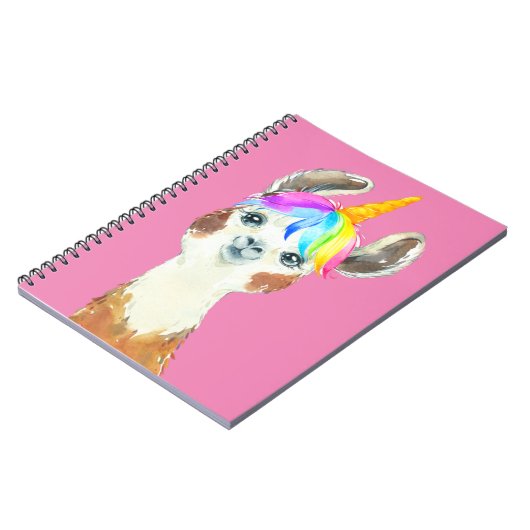 Llamacorn Notitieboek (Linkerzijde)