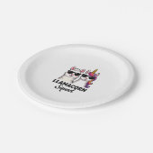 Llamacorn Squad Funny Unicorn Llama Squad Christma Papieren Bordje (Gekanteld)