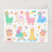 LlamaCorns Briefkaart (Voorkant)