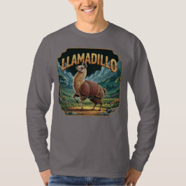 Llamadillo illustratie Combo Creature Funny T-shirt