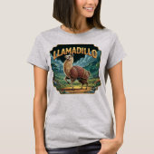 Llamadillo illustratie Combo Creature Funny T-shirt (Voorkant)
