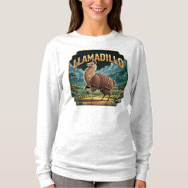 Llamadillo illustratie Combo Creature Funny T-shirt