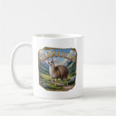 Llamadillo Photographic – Llama Armadillo Funny Koffiemok (Links)