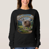 Llamadillo Photographic – Llama Armadillo Funny Trui (Voorkant)
