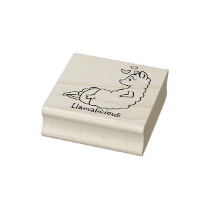 Llamalicious Llama Stamp Rubberstempel