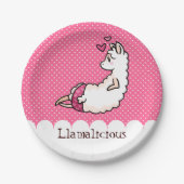 Llamalicious Papieren Bordje (Voorkant)