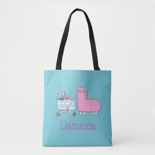 Llamama Tote Bag (Voorkant)