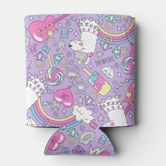 Llamapatroon 1 blikjeskoeler (Achterkant)