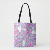 Llamapatroon 1 tote bag (Voorkant)