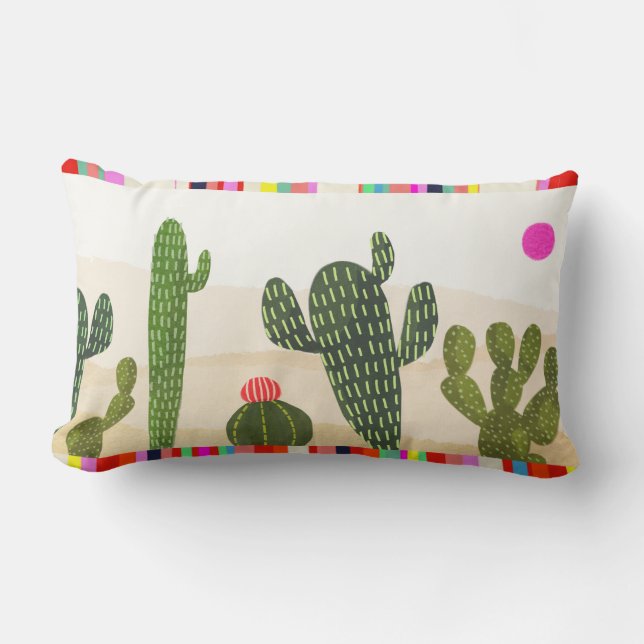 Llamarama Cactus Collectie Kussen (Voorkant)