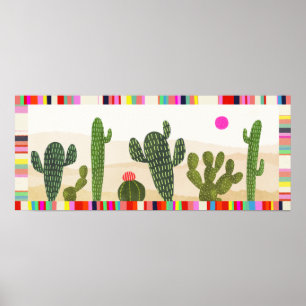 Llamarama Cactus Collectie Poster