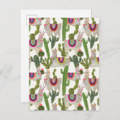 Llamarama-Collectie Briefkaart (Voorkant / Achterkant)