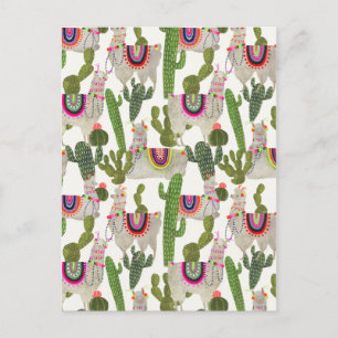 Llamarama-Collectie Briefkaart