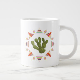 Llamarama Collectie   Cactus Circle Grote Koffiekop