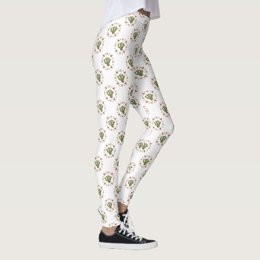 Llamarama Collectie | Cactus Circle Leggings (Rechts)