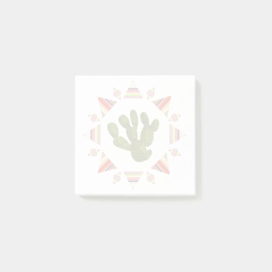 Llamarama Collectie | Cactus Circle Post-it® Notes (Voorkant)