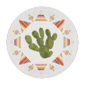 Llamarama Collectie | Cactus Circle Snijplank (Voorkant)
