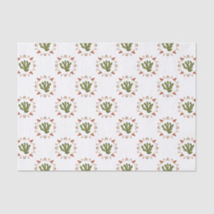 Llamarama Collectie Cactus Circle Tissuepapier