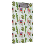 Llamarama Collectie | Cactus & Llama Pattern Klembord (Rechts)