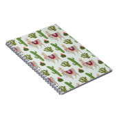 Llamarama Collectie | Cactus & Llama Pattern Notitieboek (Rechterzijde)