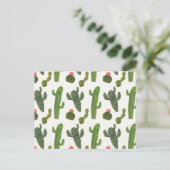 Llamarama Collectie | Cute Cactus Briefkaart (Staand voorkant)