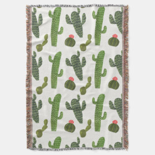 Llamarama Collectie   Cute Cactus Deken