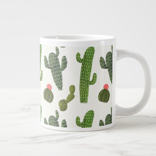 Llamarama Collectie | Cute Cactus Grote Koffiekop (Rechts)