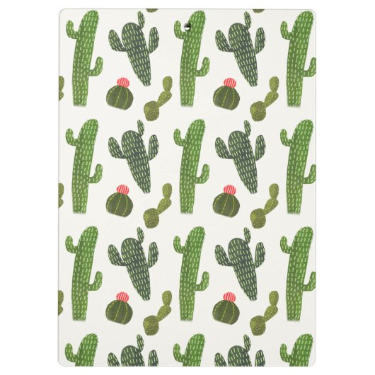 Llamarama Collectie | Cute Cactus Klembord (Achterkant)