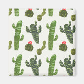 Llamarama Collectie | Cute Cactus Magneet (Voorkant)