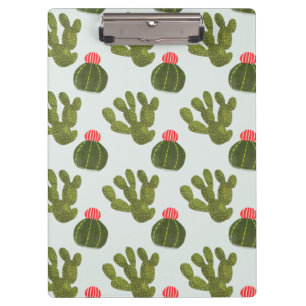 Llamarama Collectie   Cute Cactus Pattern Klembord