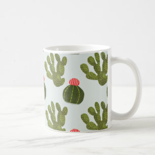 Llamarama Collectie   Cute Cactus Pattern Koffiemok