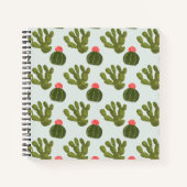 Llamarama Collectie | Cute Cactus Pattern Notitieboek (Voorkant)