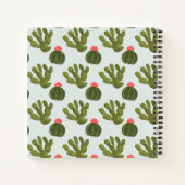 Llamarama Collectie | Cute Cactus Pattern Notitieboek (Achterkant)