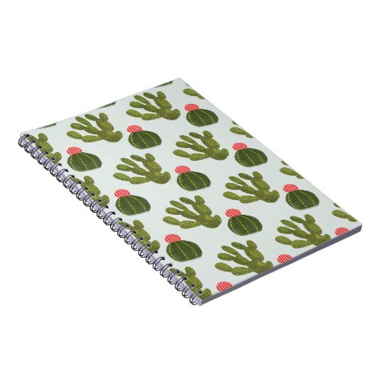 Llamarama Collectie | Cute Cactus Pattern Notitieboek (Rechterzijde)