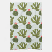 Llamarama Collectie | Cute Cactus Pattern Theedoek (Verticaal)