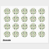 Llamarama Collectie | Cute Cactus Ronde Sticker (Vel)