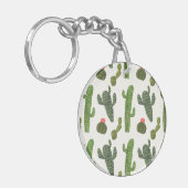 Llamarama Collectie | Cute Cactus Sleutelhanger (Voorkant Links)