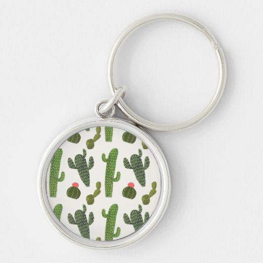 Llamarama Collectie | Cute Cactus Sleutelhanger (Voorkant)