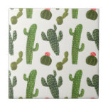 Llamarama Collectie | Cute Cactus Tegeltje<br><div class="desc">Geniet van dit nieuwe schattige cactus-ontwerp op een product of een behendig stuk om de wereld om je heen te verbeteren en te vergroten. Artiest: Victoria Borges</div>