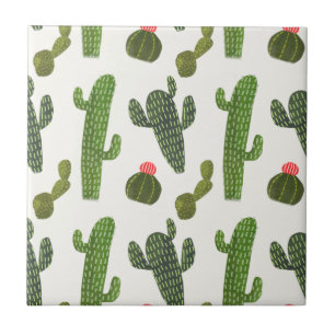 Llamarama Collectie   Cute Cactus Tegeltje