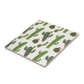 Llamarama Collectie | Cute Cactus Tegeltje (Zijkant)
