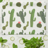 Llamarama Collectie | Cute Cactus Theedoek (Gevouwen)