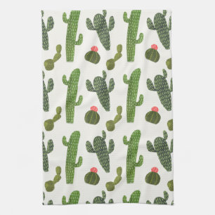 Llamarama Collectie   Cute Cactus Theedoek