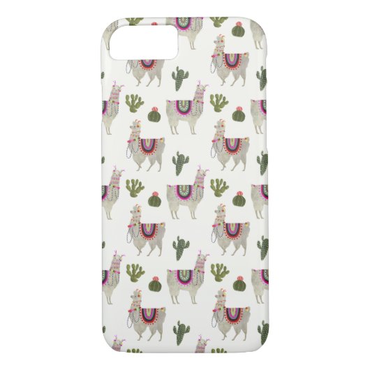 Llamarama Collectie | Cute Lllamas Case-Mate iPhone Case (Achterkant)