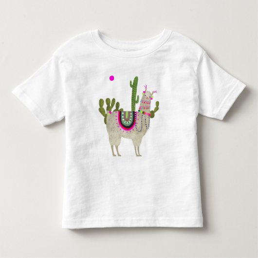 Llamarama Collectie | Cute Lllamas Kinder Shirts (Voorkant)