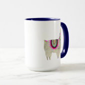 Llamarama Collectie | Cute Lllamas Mok (Voorkant rechts)