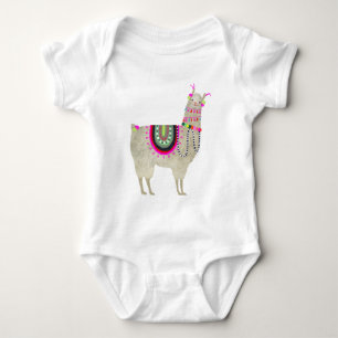Llamarama Collectie Cute Lllamas Romper